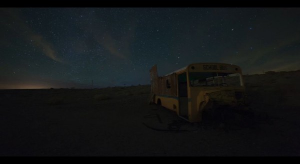 Time lapse des alentours du desert de Mojave 