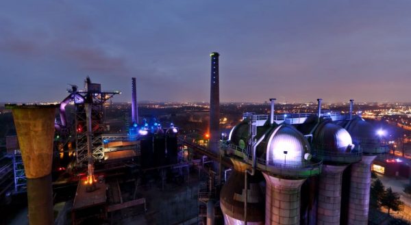 Time lapse du Parc paysager de Duisburg - The Colours Of Steel