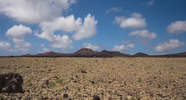 Time lapse de l'île de Lanzarote et de ses volcans