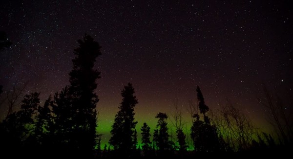 Time lapse des Aurores Polaires de Yukon - Canada