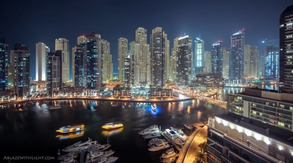 Time lapse de la ville de Dubaï