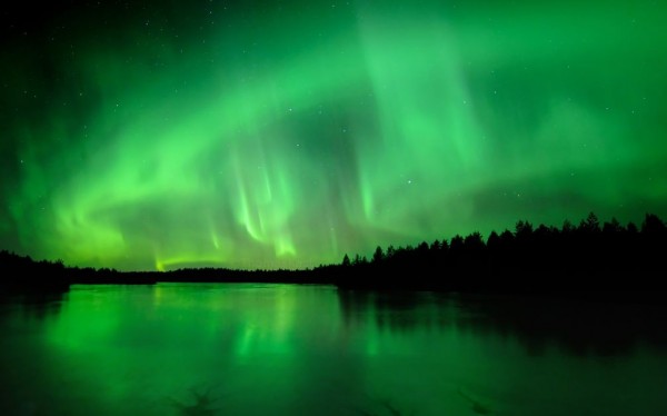 Time lapse sur les Aurores Boréales de Finlande