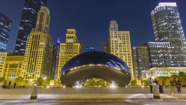 Time lapse de Chicago  - Etats-Unis