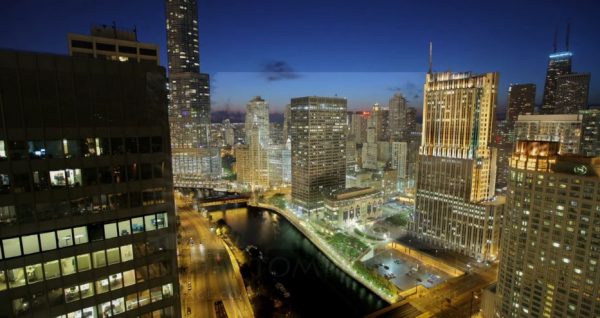 Time lapse de Chicago sur un air de classique
