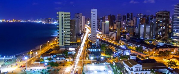 Time lapse de Fortaleza - Brésil