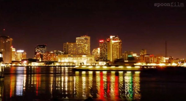Time lapse sur La Nouvelle-Orléans - Etats-Unis