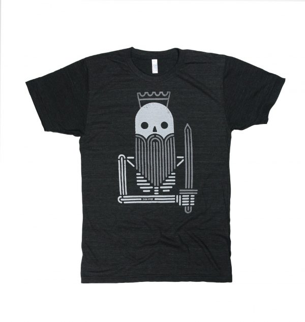Tee-shirt Dead King par DOE EYED