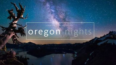 Oregon Nights Time Lapse 4k