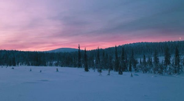 Winter Wonderland Time Lapse Finlande 4k