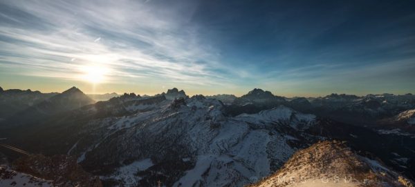 Dolomites Hiver Time Lapse