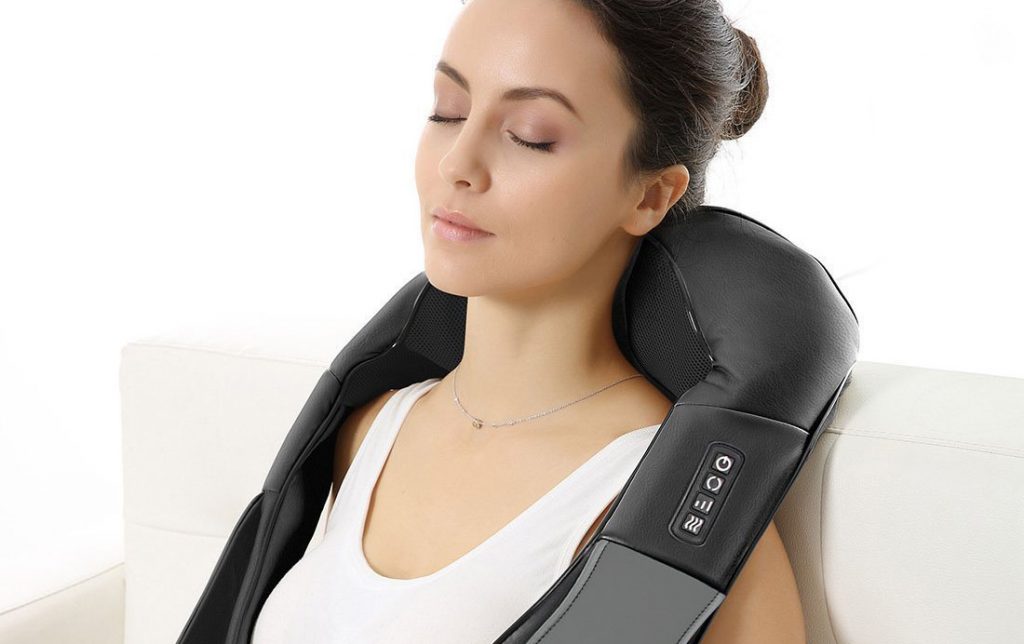 Appareil De Massage Shiatsu Munich-Spring Avec Chauffage - Pour Dos, Cou, épaules, Neuf