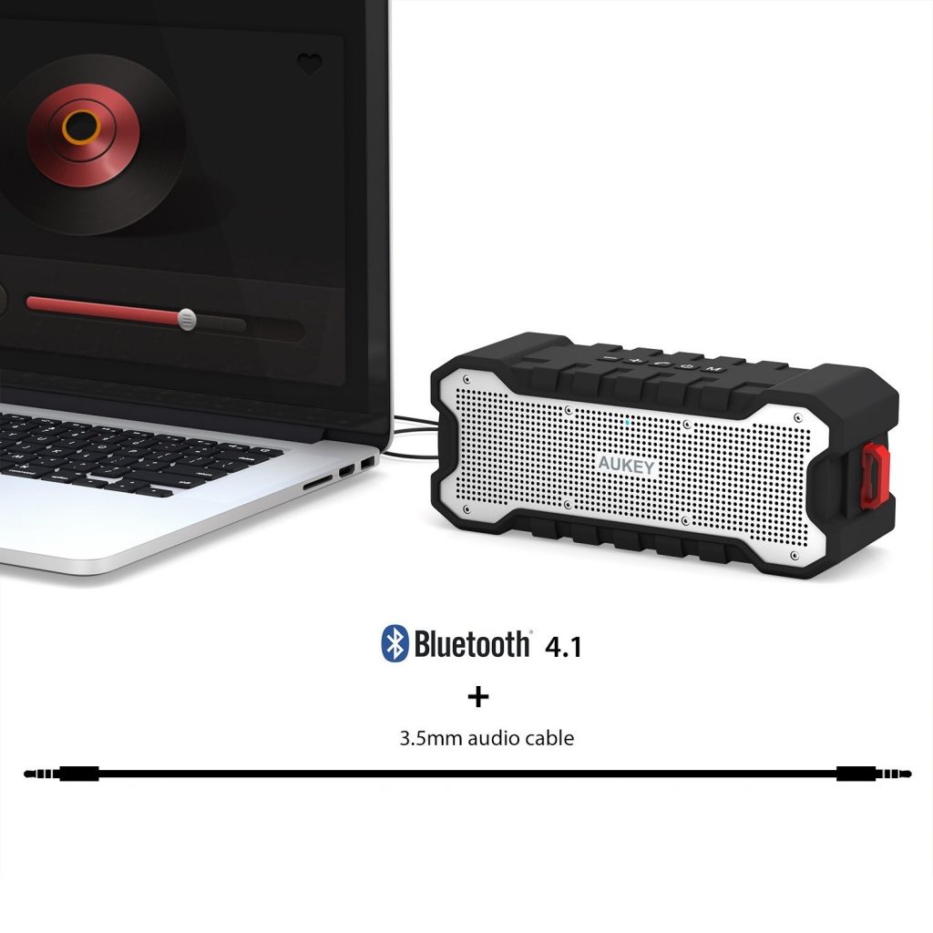 Decouverte Enceinte Bluetooth Etanche Soundtank Aukey Sk M12 (3)