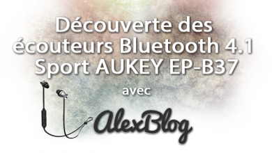 Aukey Ecouteurs Bluetooth 4 1 Sport Ep B37