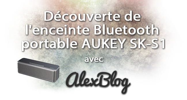 Aukey Enceinte Bluetooth Portable Haut Parleur Sans Fil