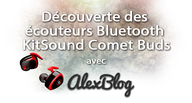Ecouteurs Bluetooth Kitsound Comet Buds
