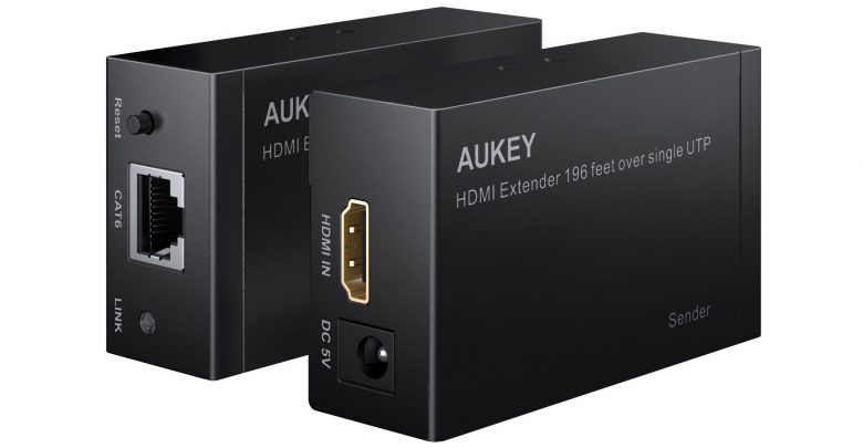 Hdmi Extender 1080p Ethernet Aukey Ha H03 (2)