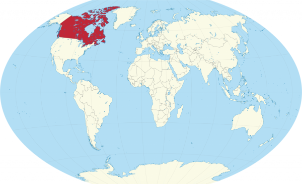 Canada Map World
