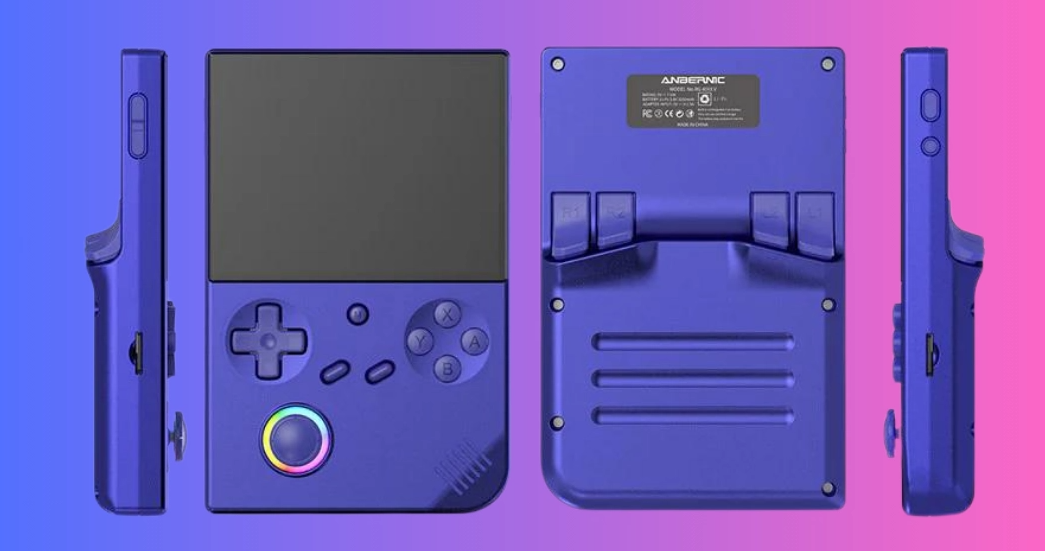 Decouverte Console Retro Gaming Anbernic Rg40xxv